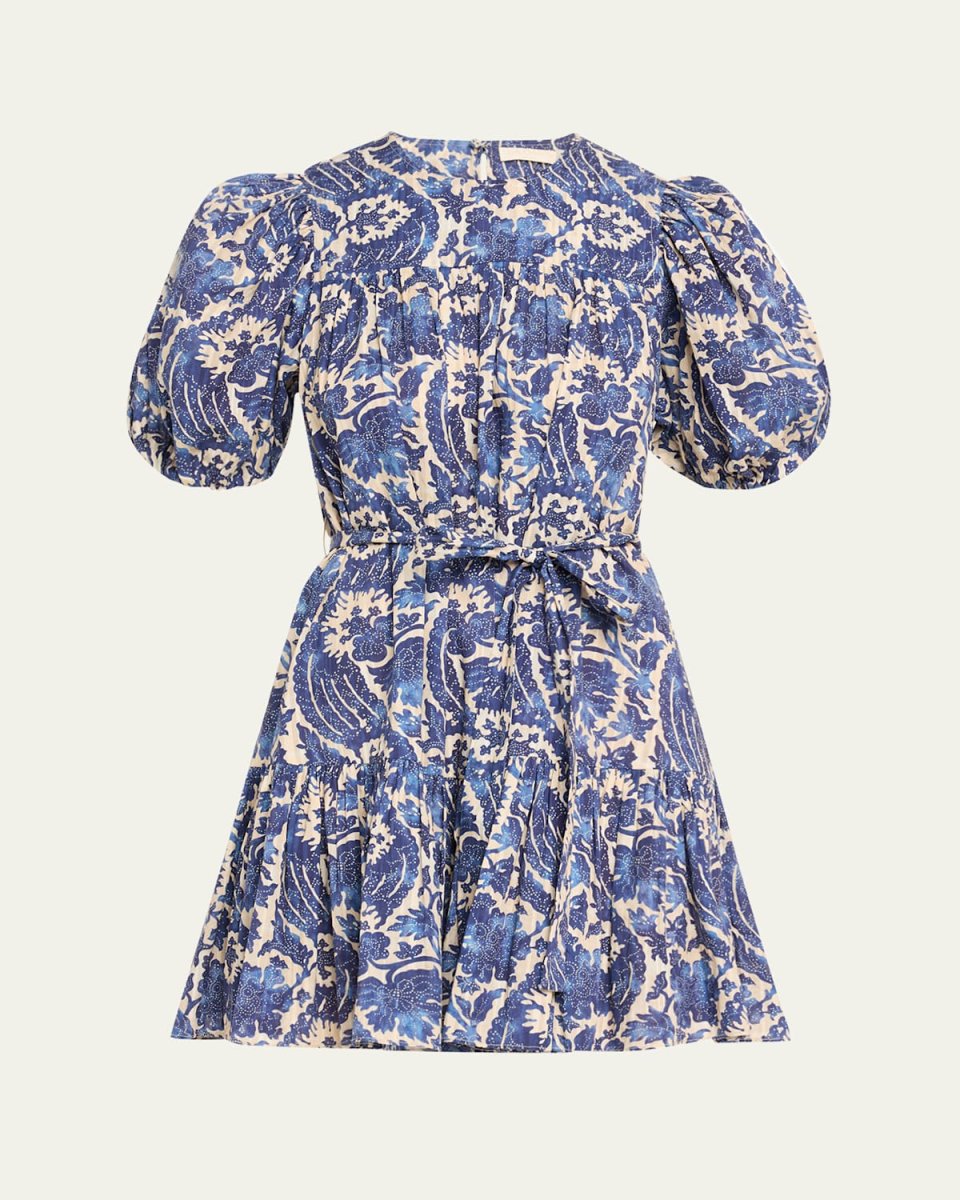 Rosalie Short-Sleeve Mini Dress